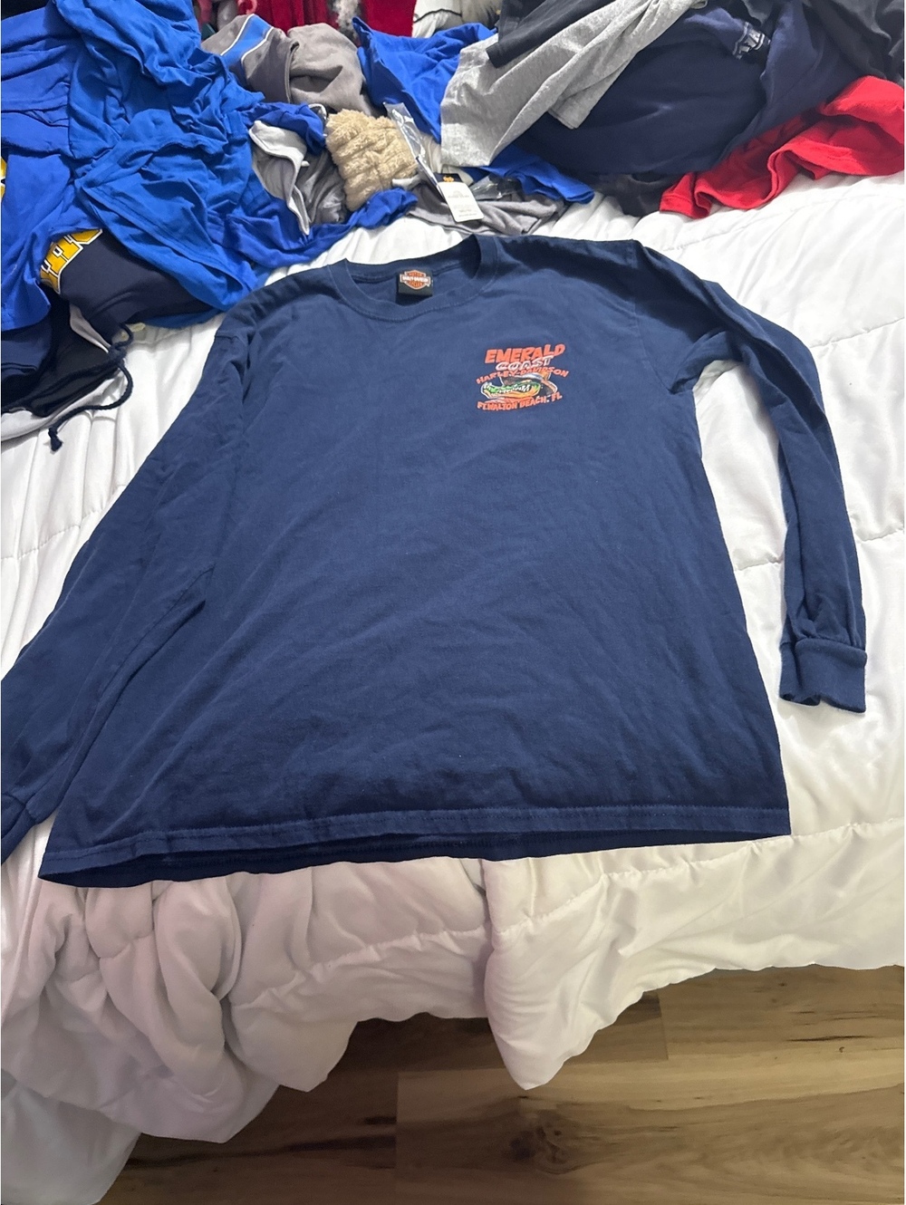 Harley-Davidson Emerald Coast Long Sleeve T-Shirt Ft. Walton Beach FL